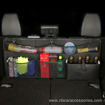 Foldable car trunk organizer portable trunk storage bag